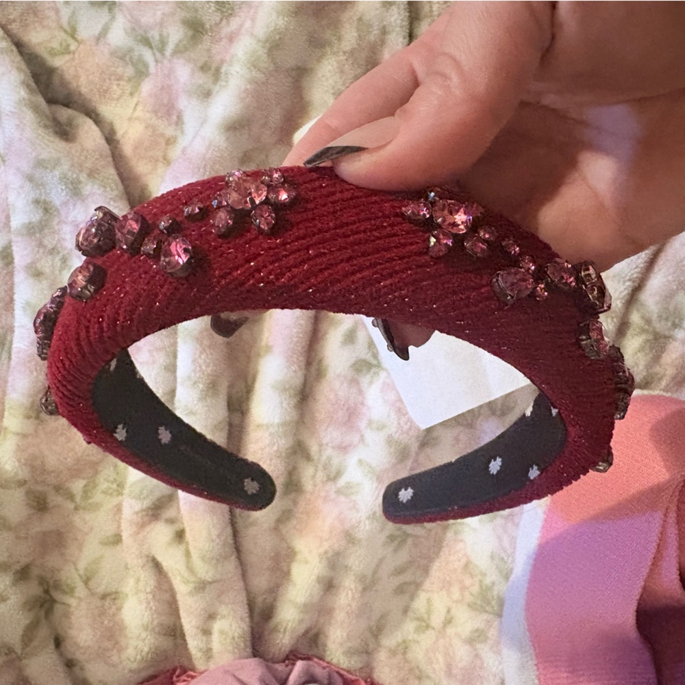 Lele Sadoughi Swarovski crystal Headband